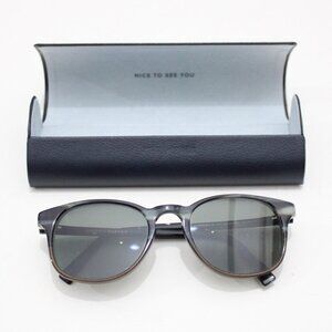 Warby Parker Antique Shale Fade Downing Wide Prescription Sunglasses 53-20-140
